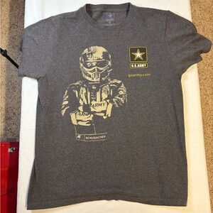 U.S. Army Gray Graphic Men's T-Shirt Tony Schumacher